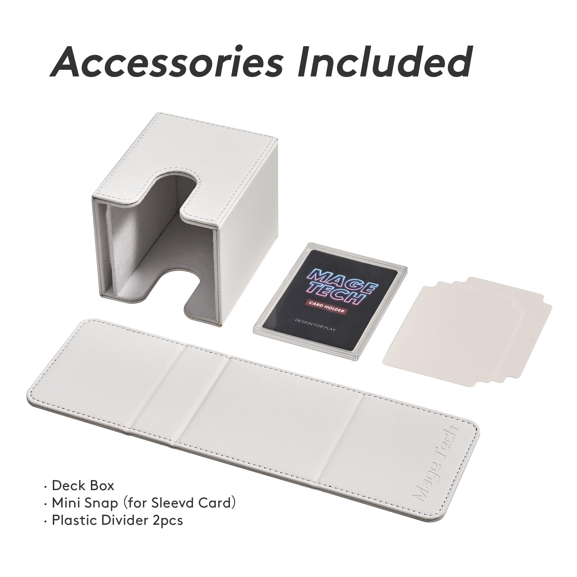 Amazon.com: Mage Tech Commander Deck Box Lite - Card Display with